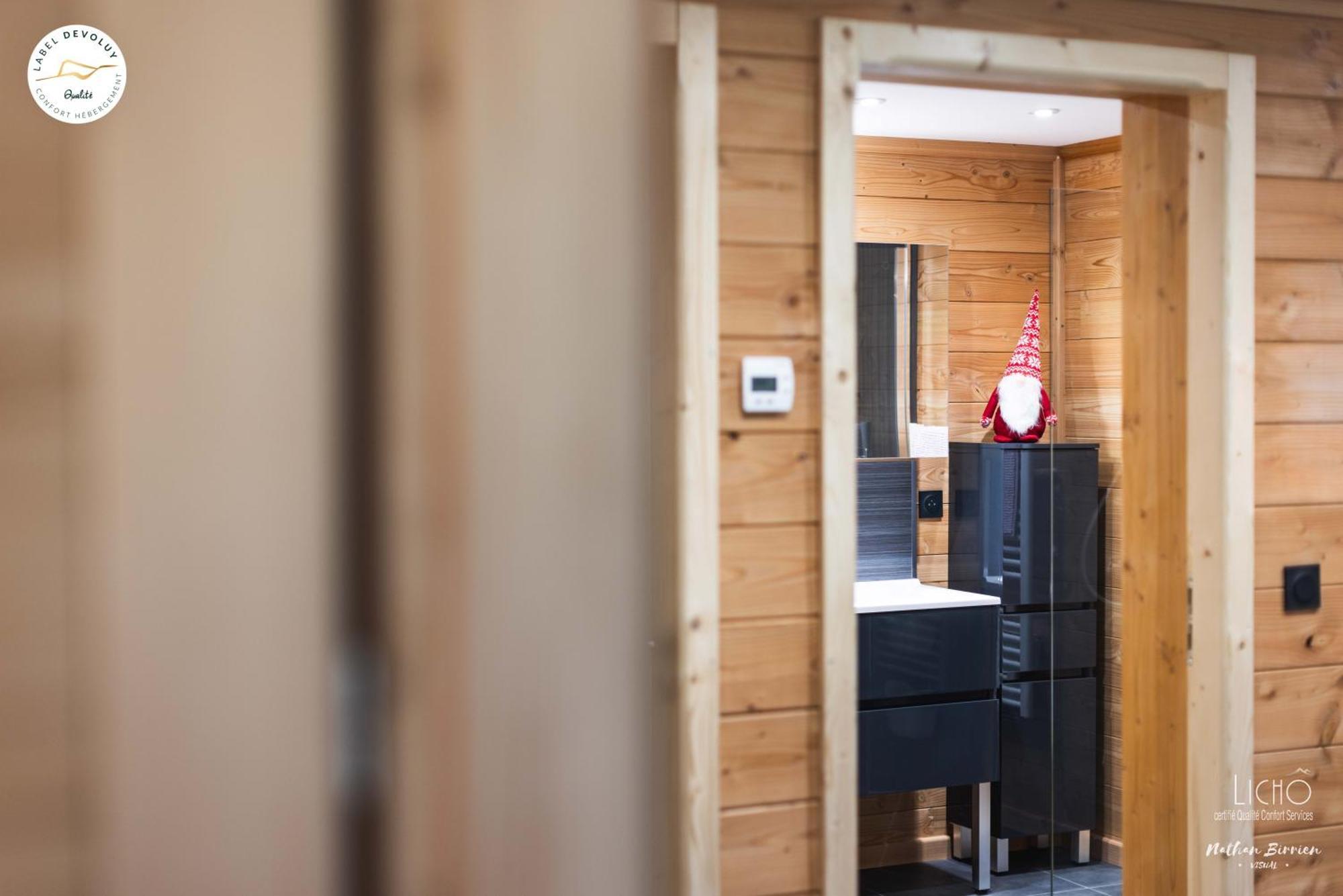 Appartement Lumineux Neuf Dans Bas De Chalet Le Douglas La Joue du Loup Dış mekan fotoğraf