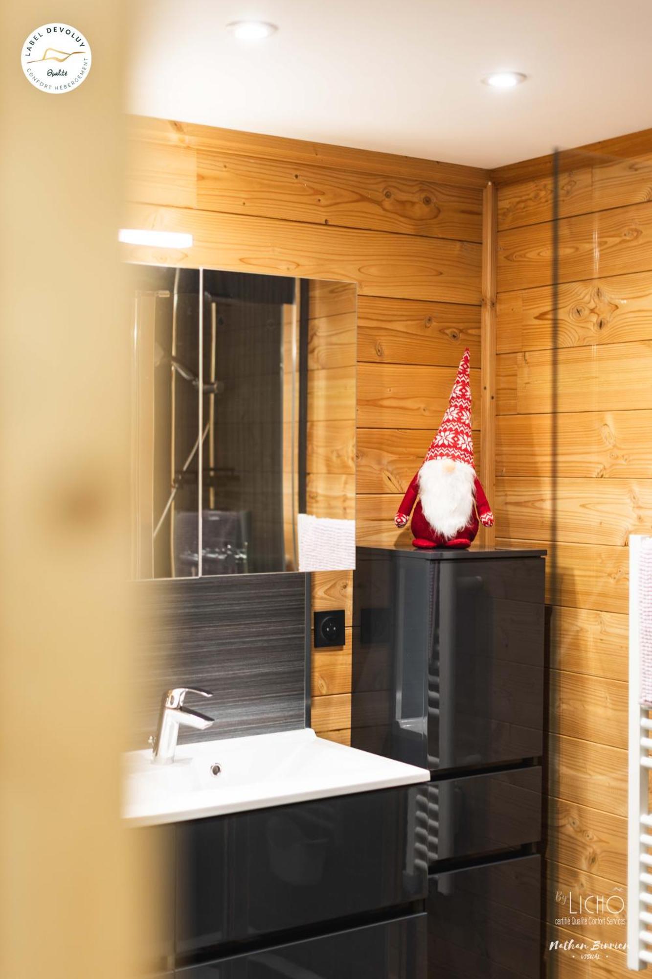 Appartement Lumineux Neuf Dans Bas De Chalet Le Douglas La Joue du Loup Dış mekan fotoğraf