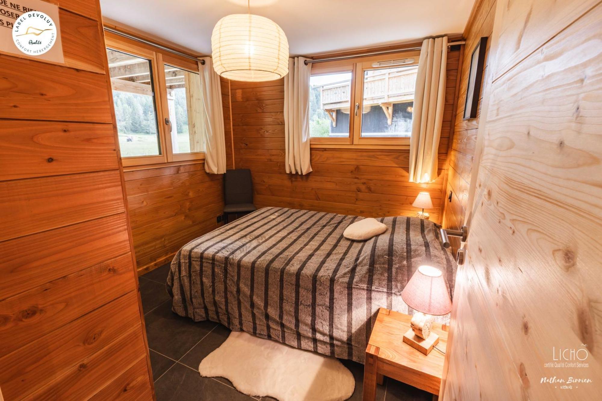 Appartement Lumineux Neuf Dans Bas De Chalet Le Douglas La Joue du Loup Dış mekan fotoğraf