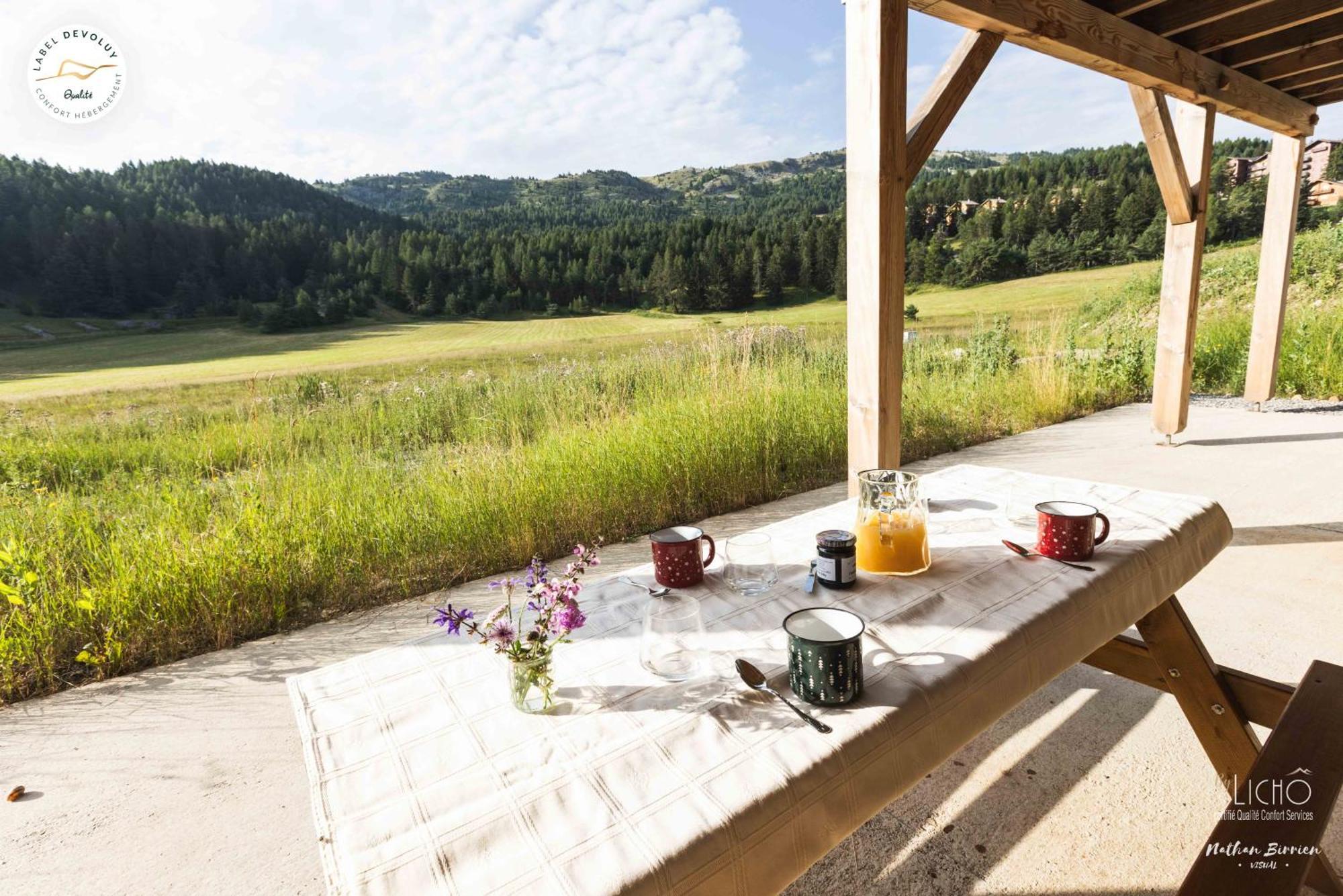 Appartement Lumineux Neuf Dans Bas De Chalet Le Douglas La Joue du Loup Dış mekan fotoğraf